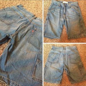 mens levi carpenter shorts